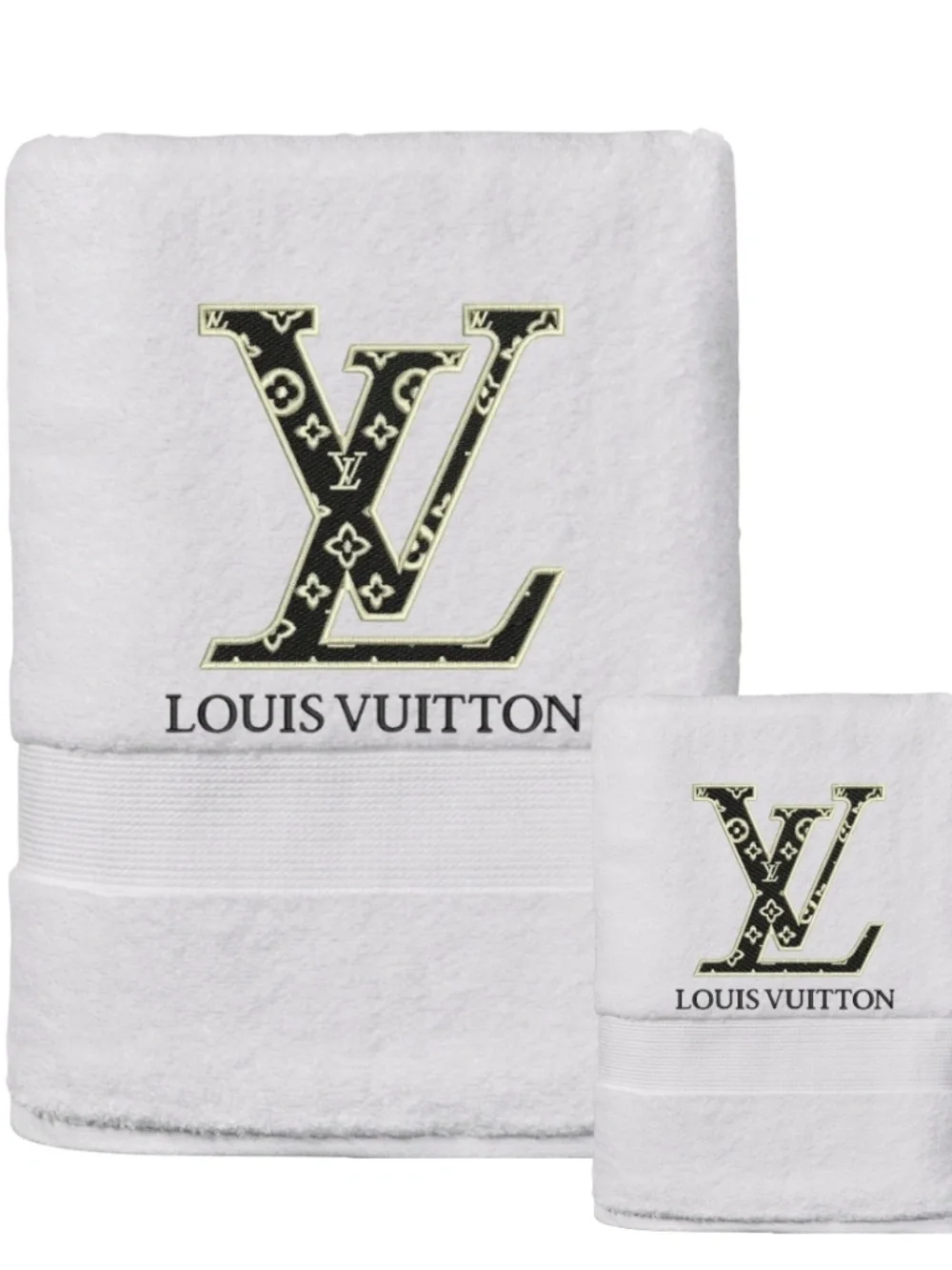 Personalized Embroidered Luxurious Bath Towel set 4 Monogrammed New